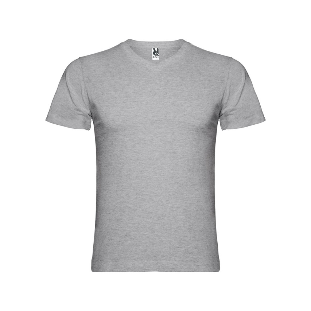 Футболка "Samoyedo" мужская, серый меланж