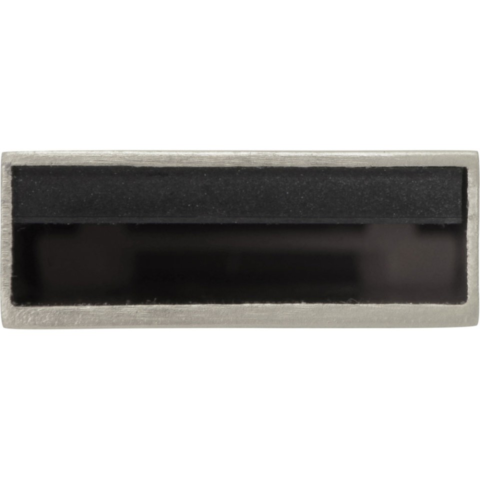 USB 2.0-флешка на 8 Гб с мини чипом и круглым отверстием, серебристый