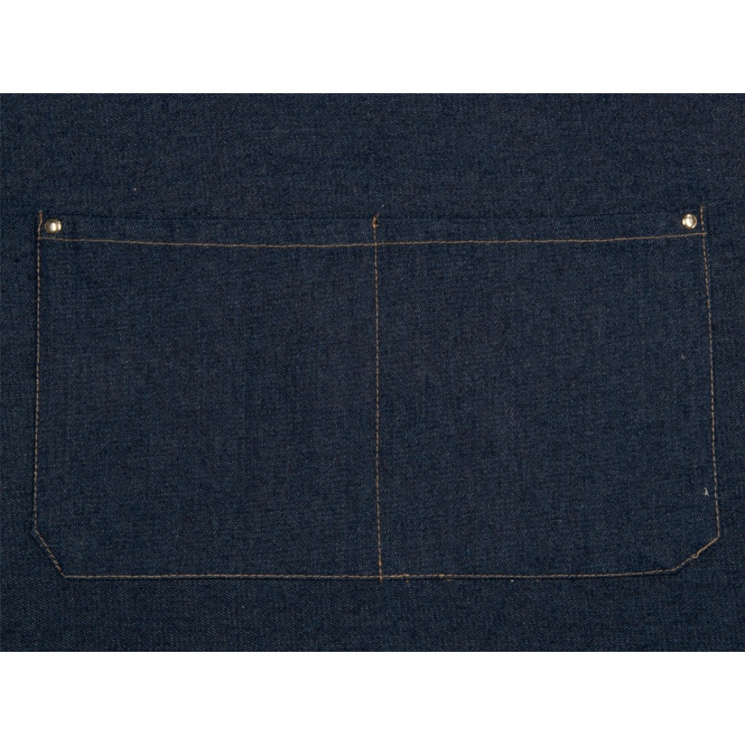 Джинсовый фартук с карманами Fry, синий