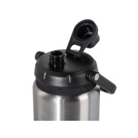 Вакуумный термос «Canyon Jug» из переработанной стали, серебристый, 1430 мл