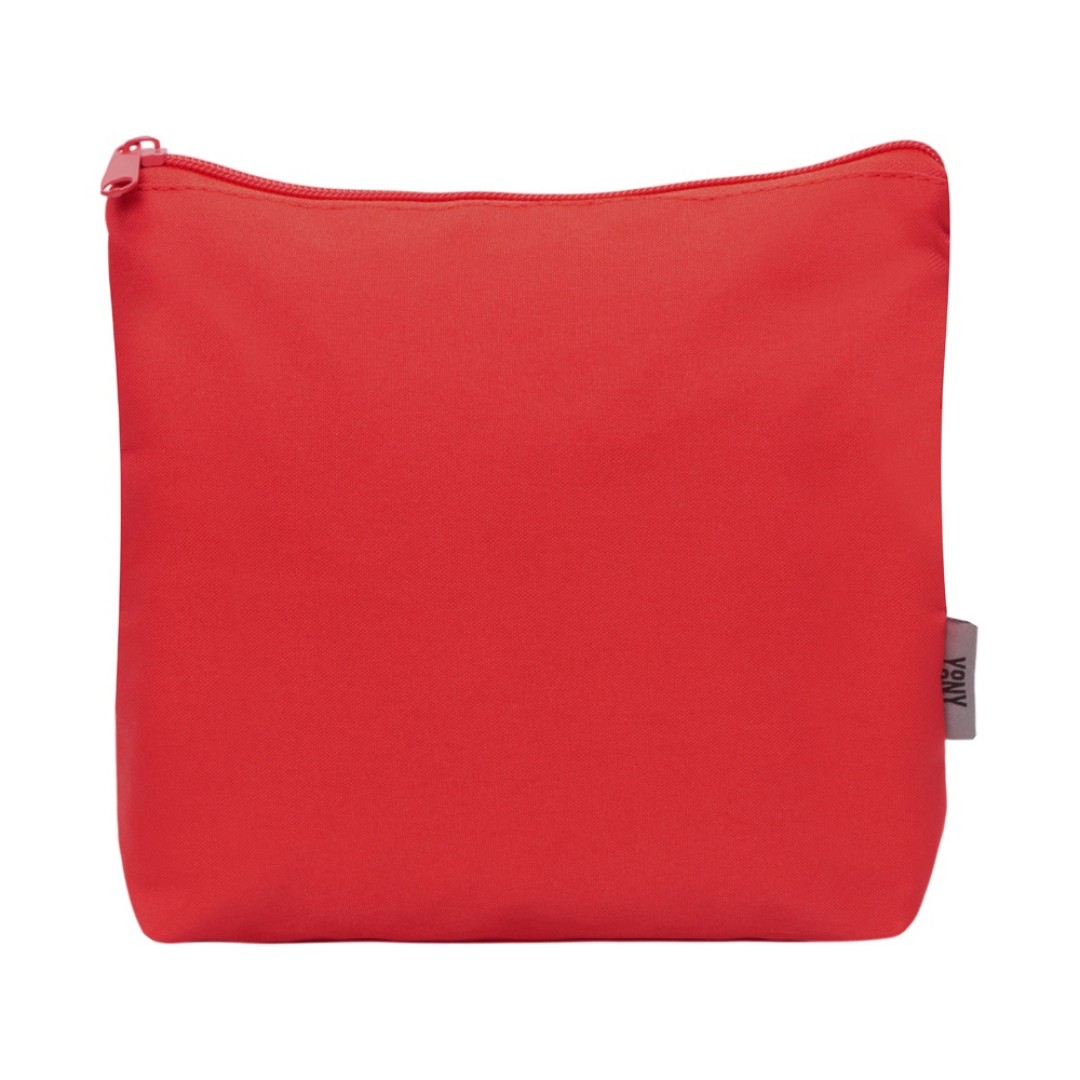Органайзер для электроники и проводов "Amalia" из полиэстера 300D с подкладкой, красный