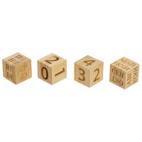 Настольный органайзер с вечным календарем и подставкой для телефона "Akira", натуральный