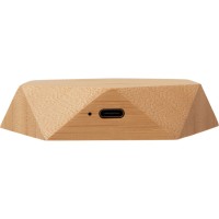 Беспроводное зарядное устройство «Gex», 15 Вт, бамбук