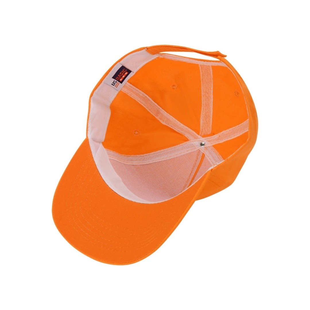 Бейсболка "Memphis" 5-ти панельная 165 гр, оранжевый