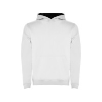 Толстовка с капюшоном "Urban" детская, белый/нэйви