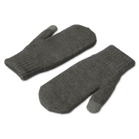 Варежки «Dunant», темно-серый меланж