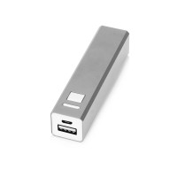 Портативное зарядное устройство "Спейс", 3000 mAh, серебристый