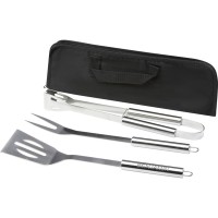 Barcabo Набор для барбекю из 3 предметов, серебристый