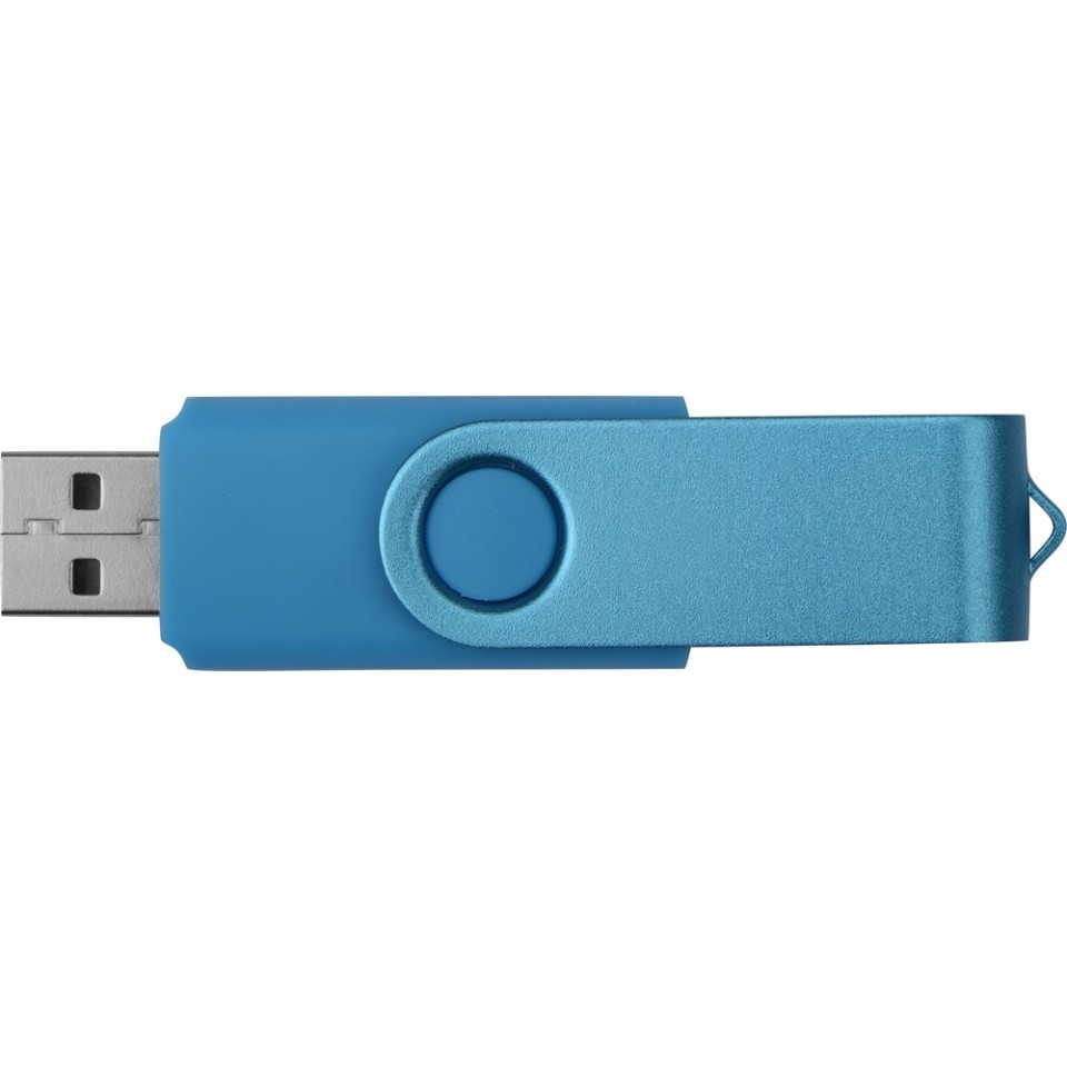 Флеш-карта USB 2.0 8 Gb «Квебек Solid», голубой