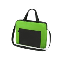 Конференц сумка для документов "Congress", зеленый/черный