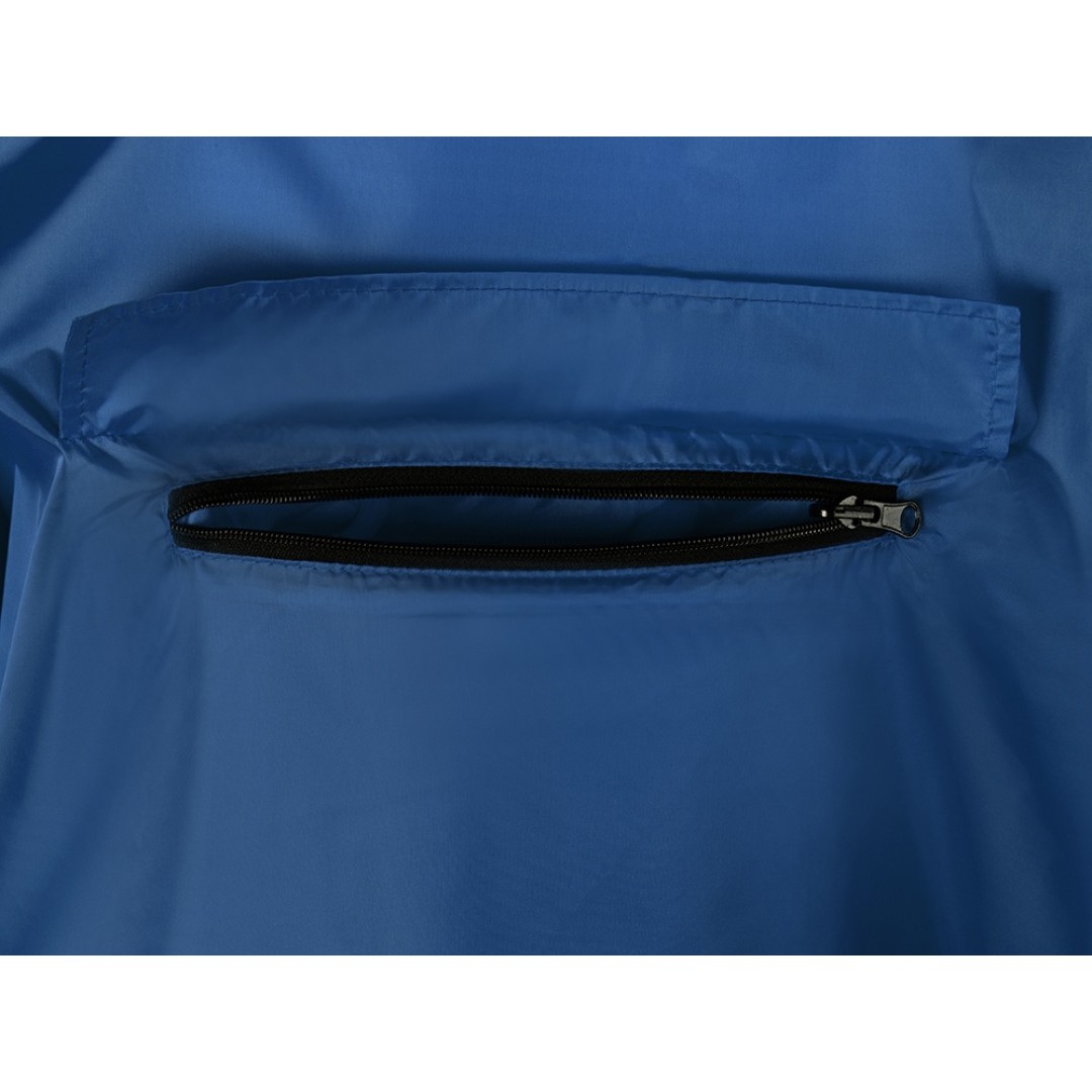 Дождевик - пончо "Galaxy" со светоотражающими элементами, классический синий