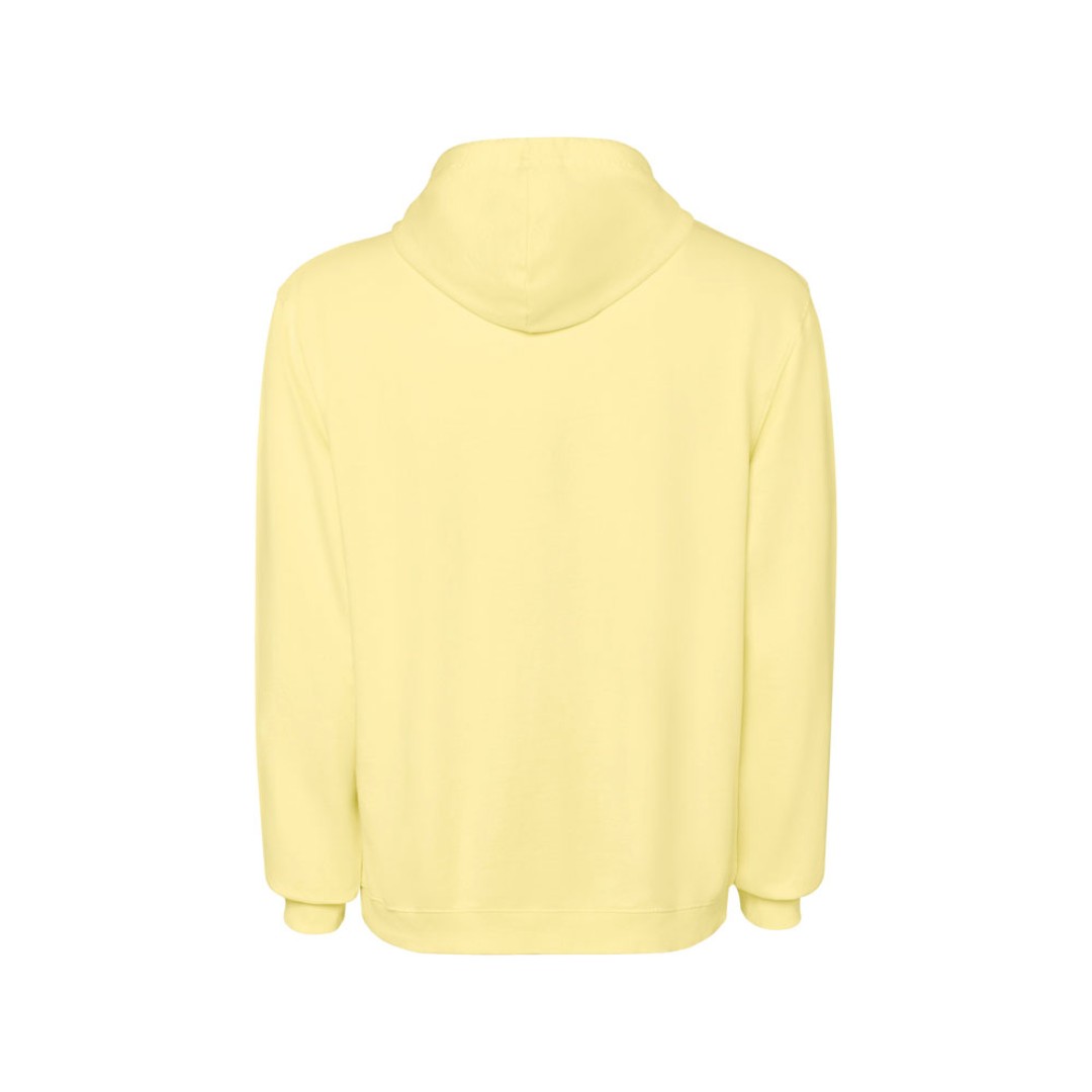 Толстовка с капюшоном «KENIA» унисекс, солнечно-желтый выстиранный WASHED