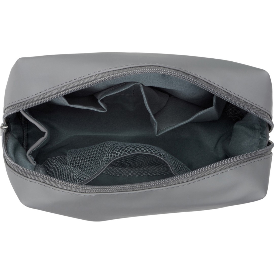 Органайзер для электроники и проводов из искусственной кожи "Sofit", серый