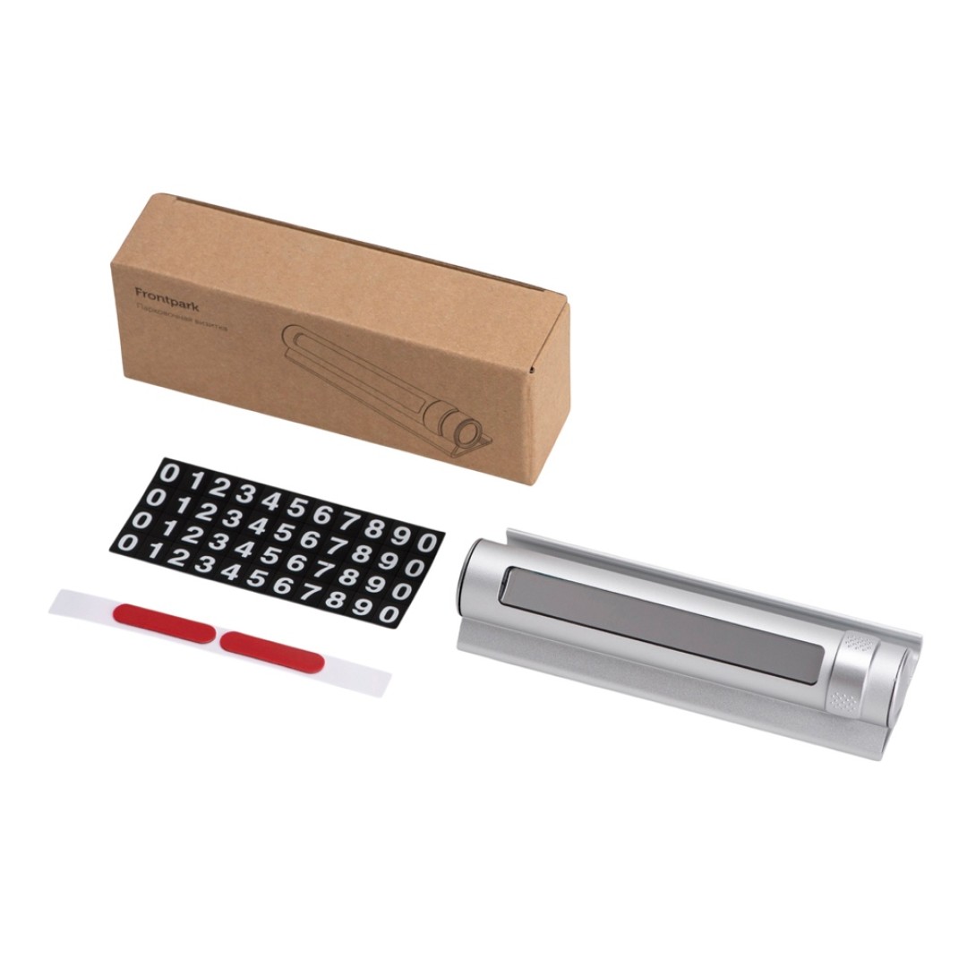 Парковочная табличка «Frontpark», серебристый