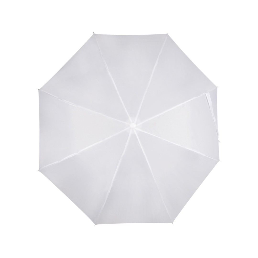 Зонт Oho двухсекционный 20", белый