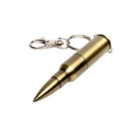 Флешка 3.0 в виде патрона от AK-47, 64 Гб, бронзовый