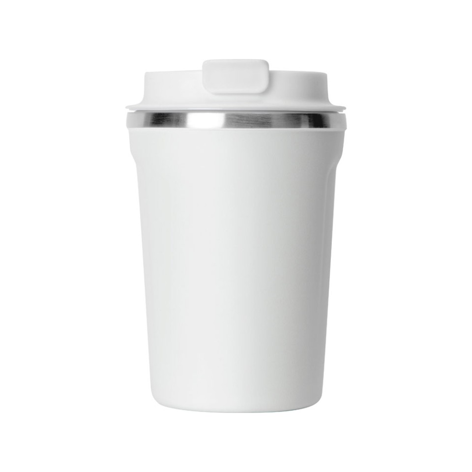 Термокружка CAFe COMPACT, 380 мл, белый