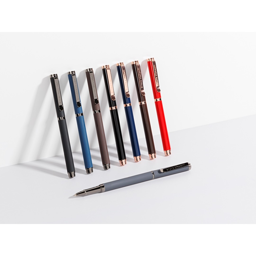 Ручка металлическая шариковая "Venezia Classico", красный