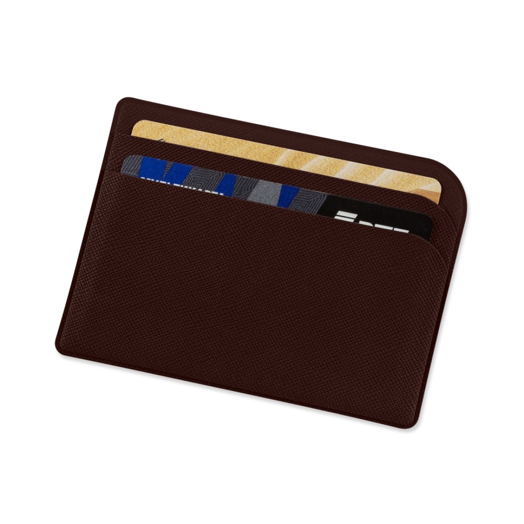 Картхолдер для 3-пластиковых карт "Favor", коричневый