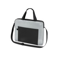 Конференц сумка для документов "Congress", серый/черный