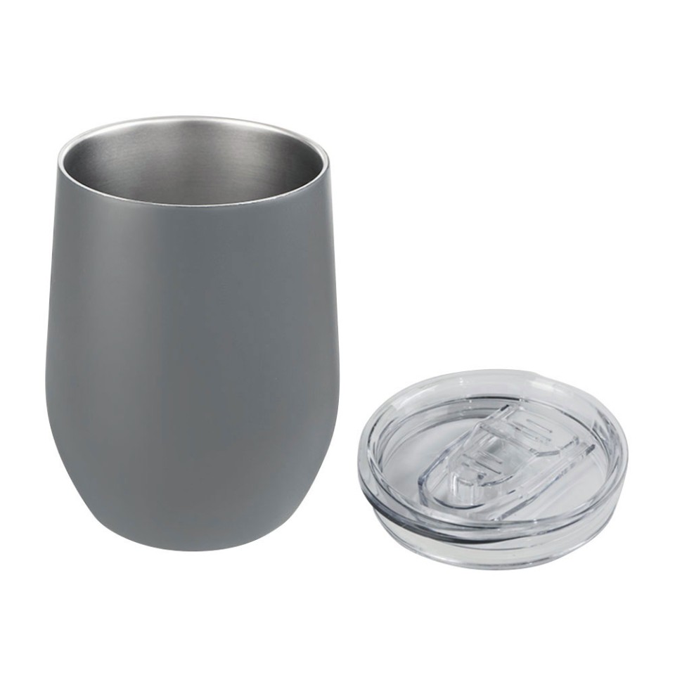 Термокружка "Vacuum mug C1", soft touch, 370мл, серый