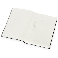 Бизнес блокнот "Supreme" с вставкой из софт-тача, гибкая обложка, 128 листов, серый