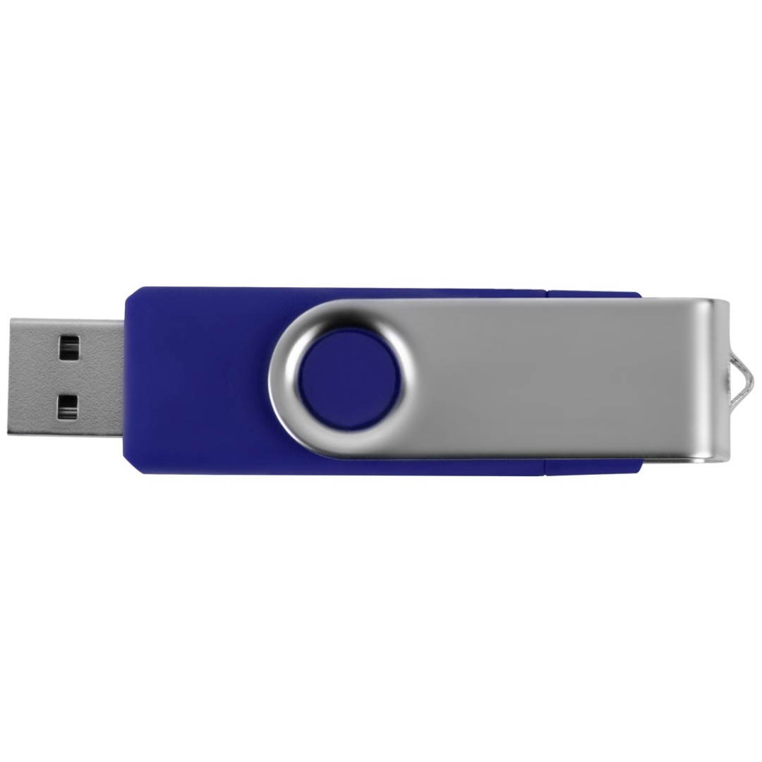 USB/micro USB-флешка 2.0 на 16 Гб «Квебек OTG», синий