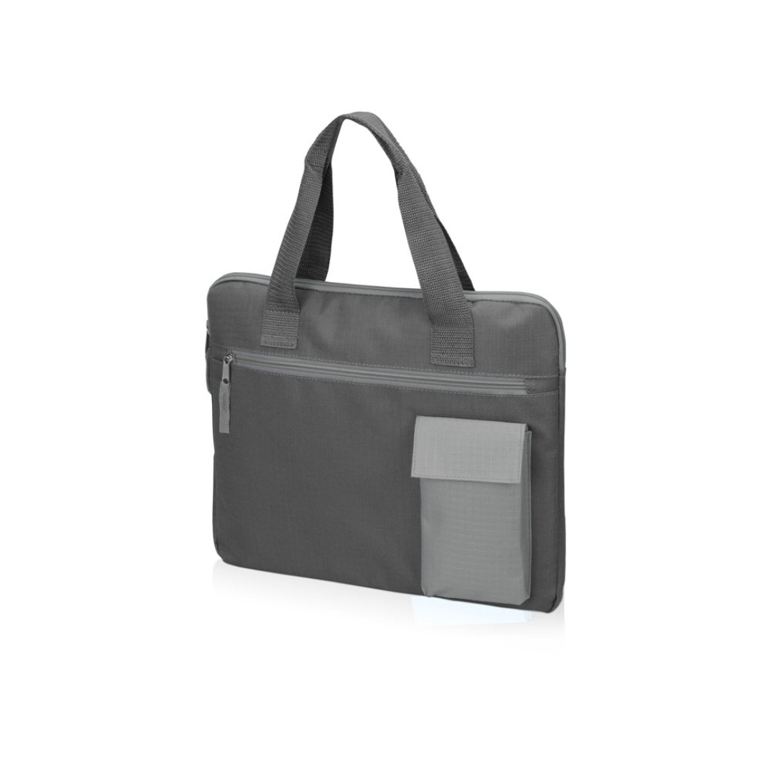 Конференц сумка "Session", серый/светло-серый