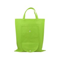 Складная сумка Plema из нетканого материала, лайм
