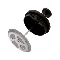 Пластиковый френч-пресс "Intense", 600мл, черный