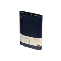 Ежедневник недатированный  А5- "Dolce Vita" (темно-синий)