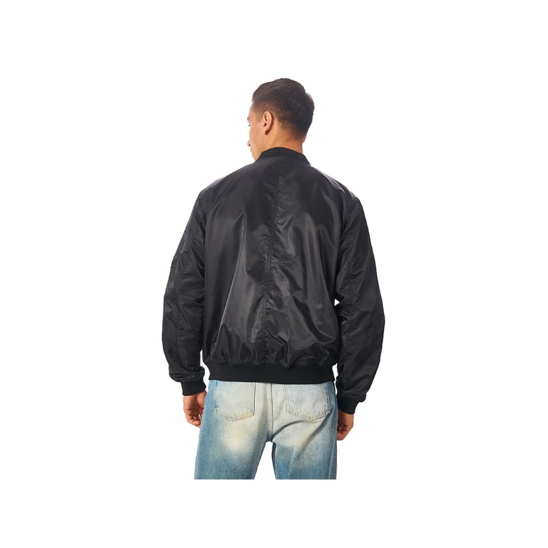 Куртка бомбер «Antwerpen» унисекс, черный