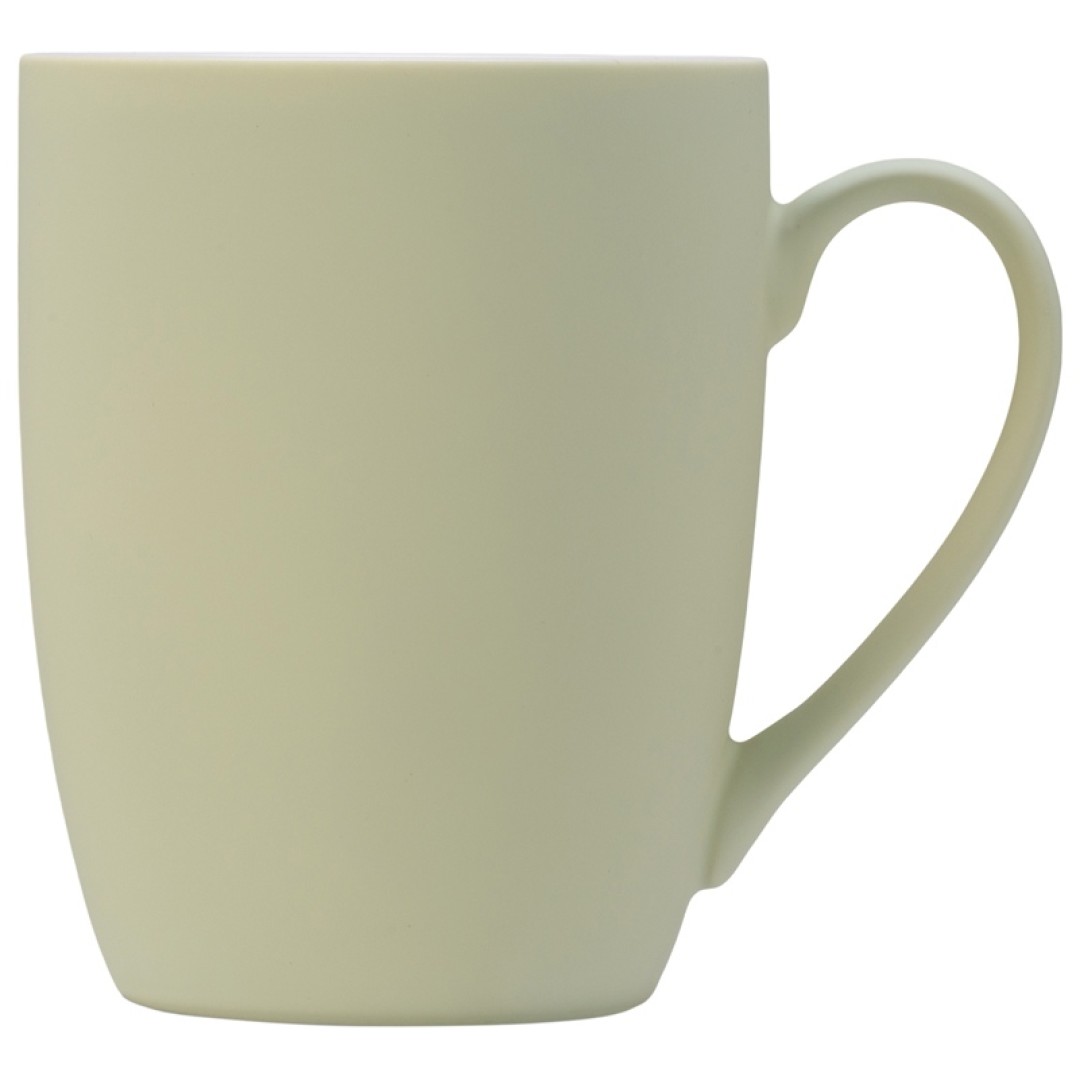 Кружка с покрытием soft-touch “Tulip Gum”, оливковый