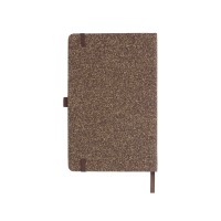 Блокнот из кофейных зерен А5 "Coffee notes", твердая обложка, 80 листов 70 гр/м2 белой бумаги, кофейный