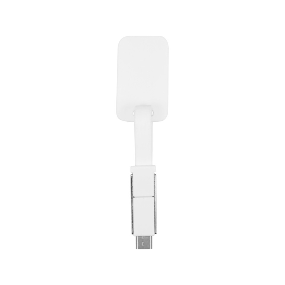 Зарядный кабель 3-в-1 "Charge-it", белый