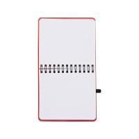 Блокнот А6 "Журналист" с ручкой, красный