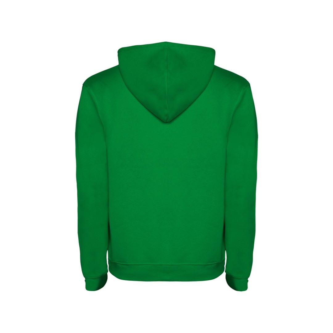 Толстовка с капюшоном "Urban" детская, зеленый/белый