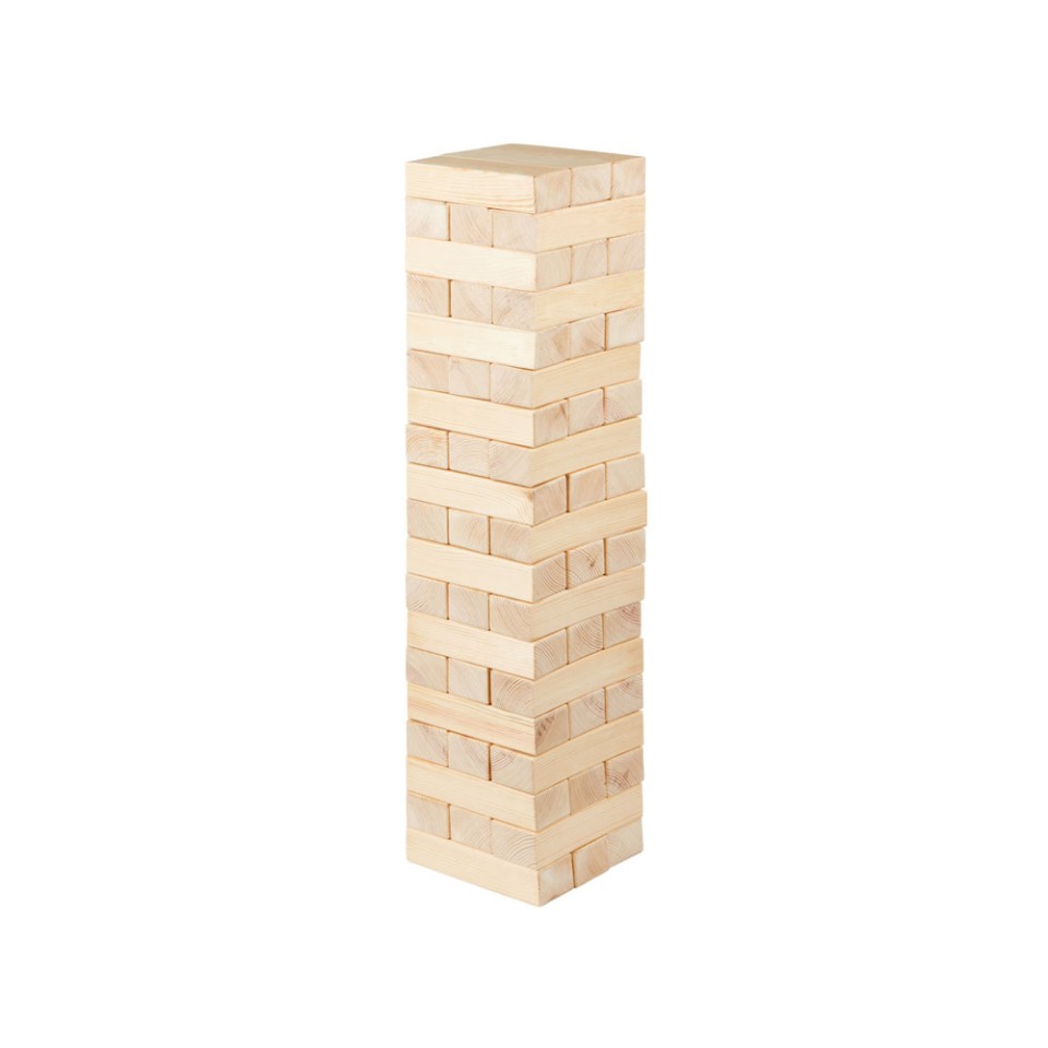 Игра из дерева "XL Tower", 57 брусков