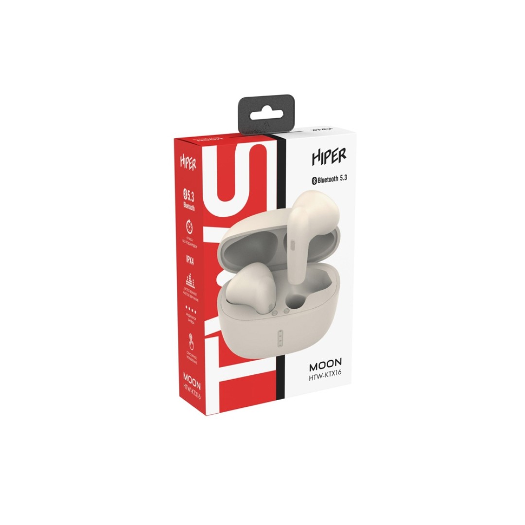 Беспроводные наушники HIPER TWS MOON HTW-KTX16 (Р)