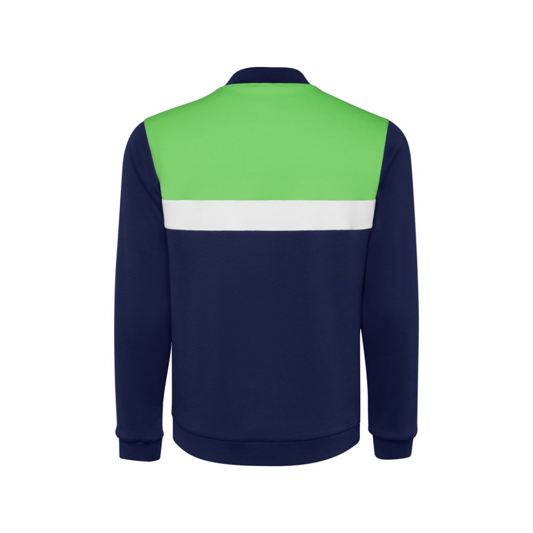 Спортивная куртка «Leros» унисекс, папоротниковый/синий нэйви