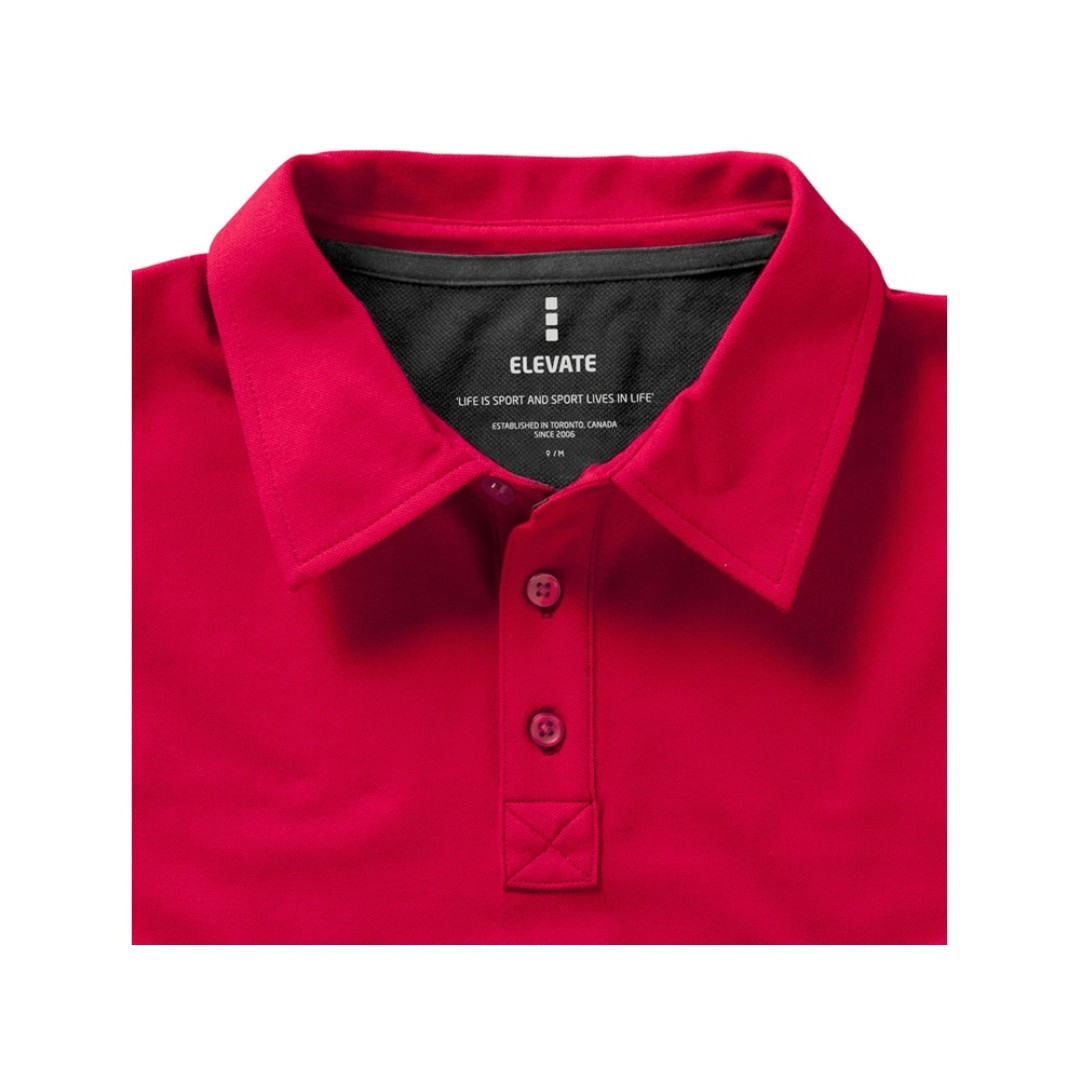 Рубашка поло "Markham" мужская, красный/антрацит