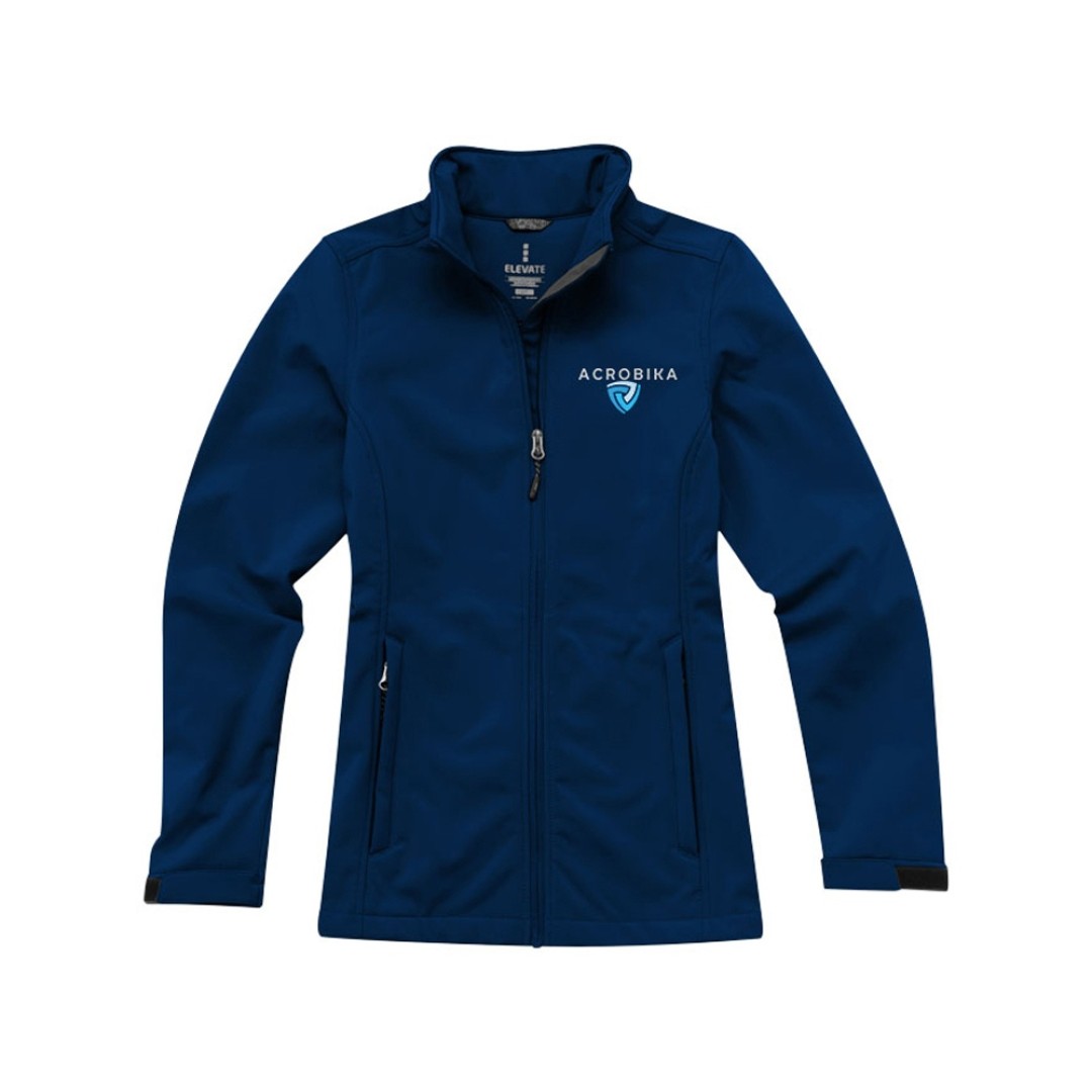 Куртка софтшел "Maxson" женская, темно-синий