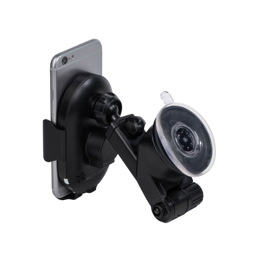 Автомобильное беспроводное зарядное устройство с датчиком "OptIQ Lite", 15 Вт, черный