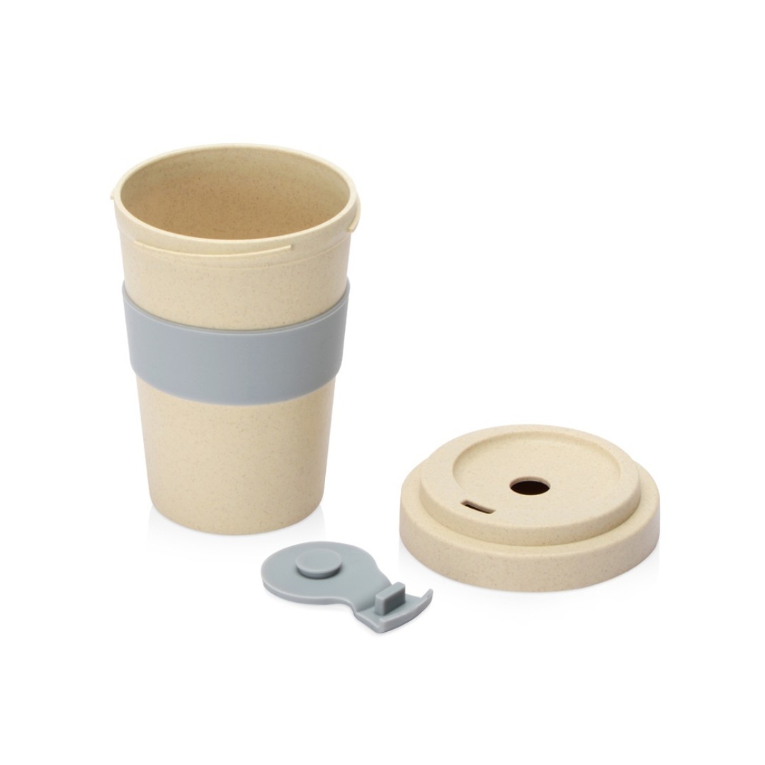 Стакан из пшеничного волокна «Flava», серый