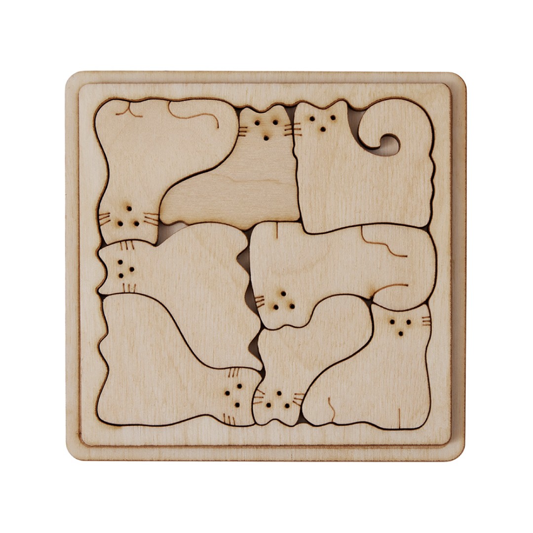 Деревянная головоломка "Catgram"