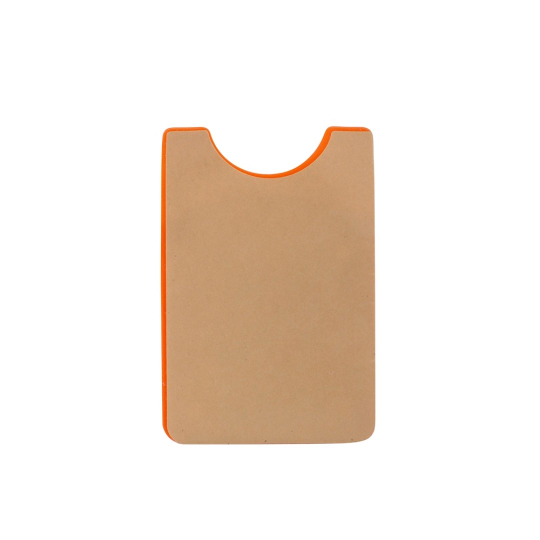 Картхолдер для телефона с держателем «Trighold», оранжевый