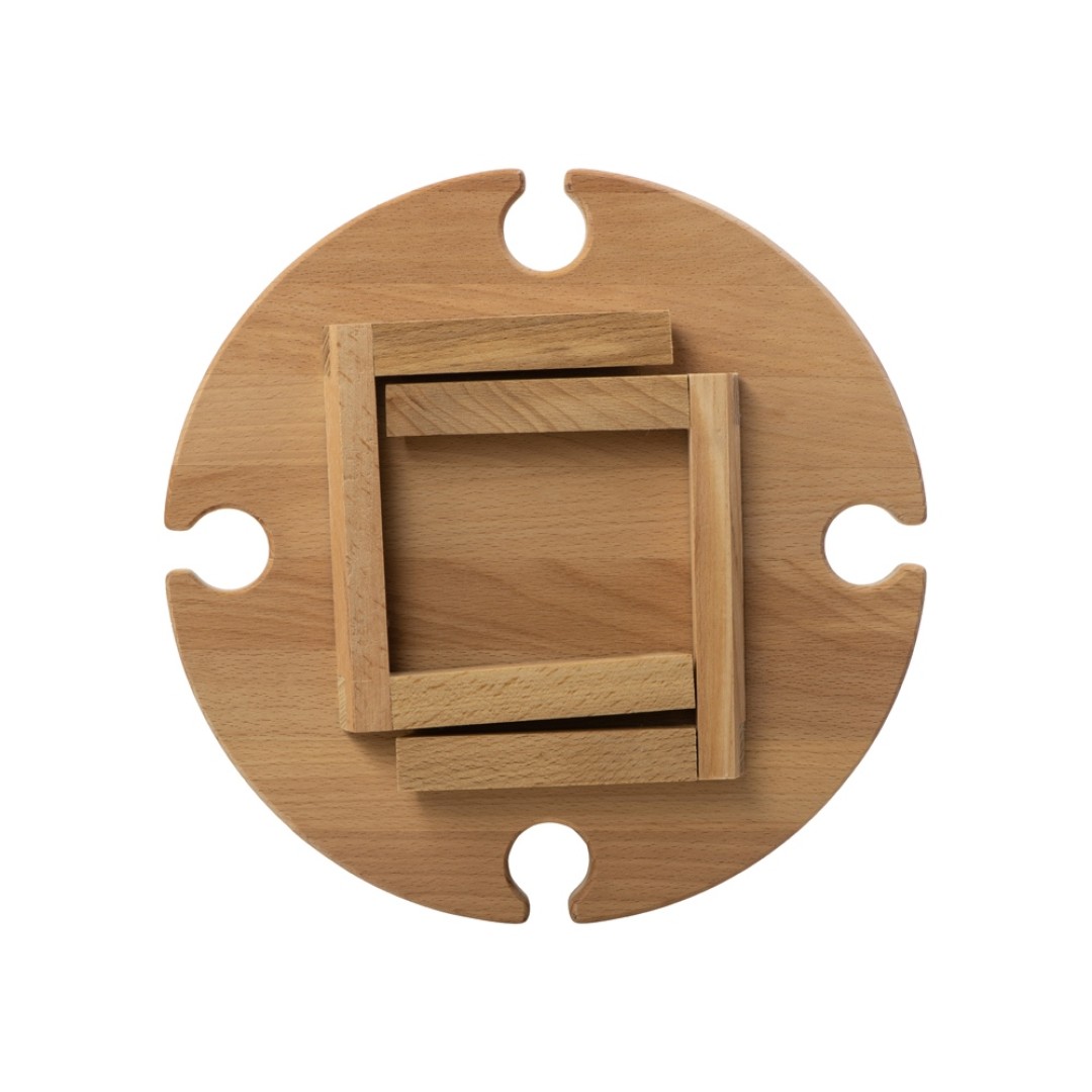 Деревянный столик на складных ножках "Outside party"