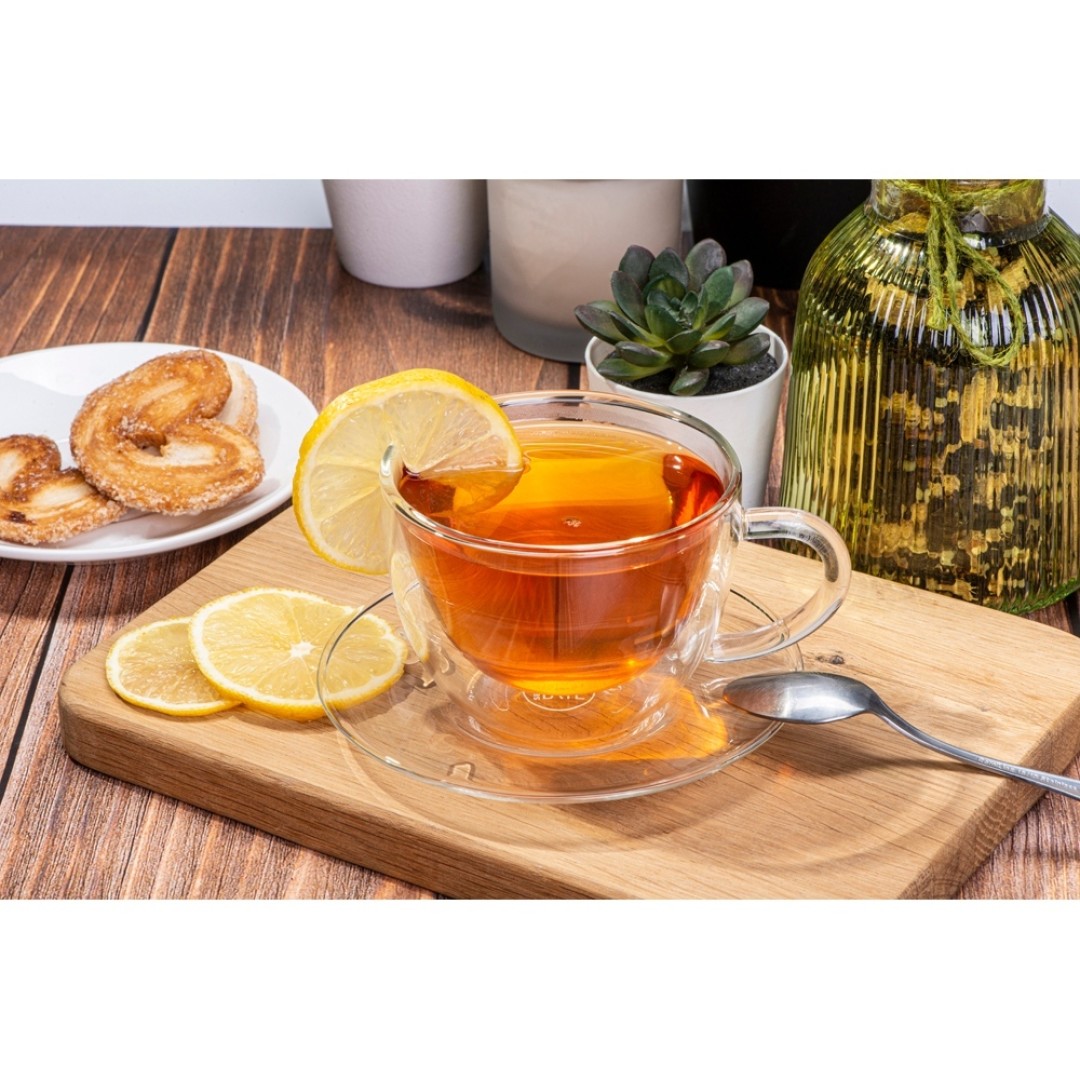 Чайная пара с двойными стенками "Rio"