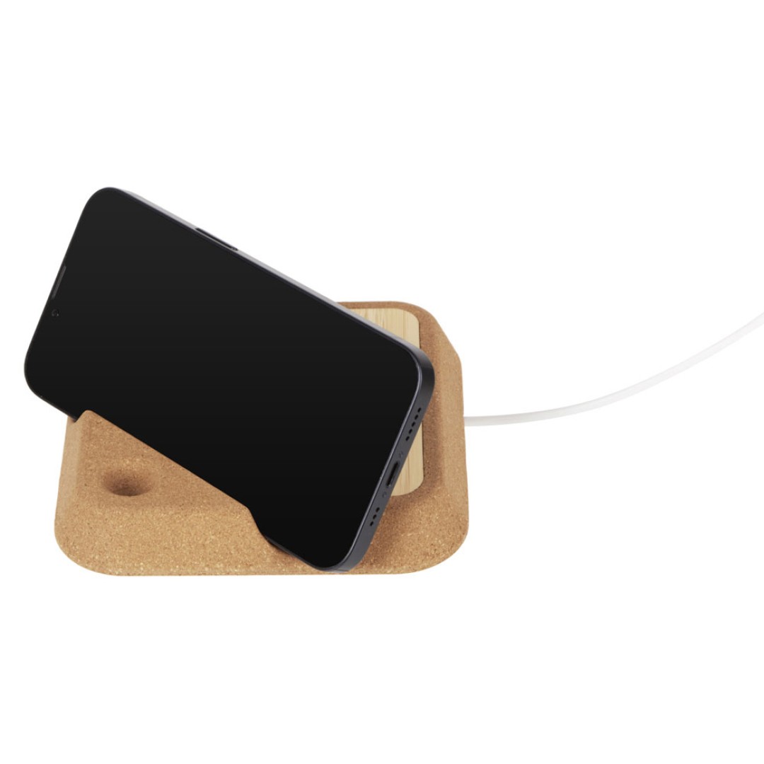 Беспроводная зарядка с подставкой для телефона, 5 Вт