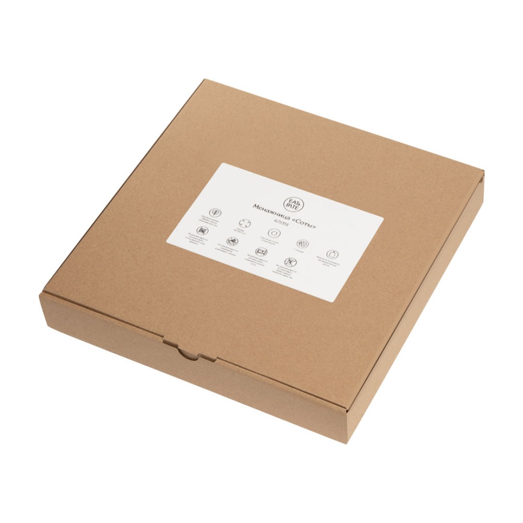 Менажница соты с одной соусницей "Соты"